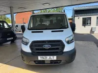 Used Ford Transit 130 HP (95 kW) 2021 White Cabriolet