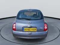 Usado Nissan Micra N-TEC 86 HP (63 kW) 2010 Cinzento Citadino