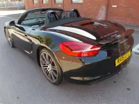 Begagnad Porsche Boxster Black Edition 265 HK (194 kW) 2015 Svart Cab