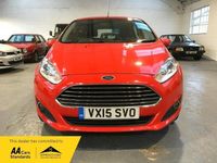 Used Ford Fiesta Zetec 2015 Red Hatchback