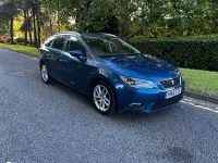 Used Seat Leon SE 110 HP (80 kW) 2016 Blue Estate