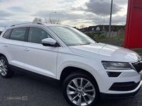 Used Skoda Karoq SE L 116 HP (85 kW) 2018 White SUV