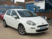 Used Fiat Punto Easy Plus 2017 White Hatchback