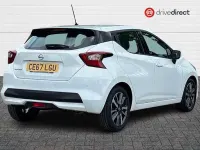 Used Nissan Micra Acenta 90 HP (66 kW) 2017 White Hatchback