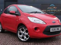 Used Ford Ka Zetec 69 HP (50 kW) 2016 Red Hatchback