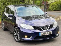 Used Nissan Pulsar Tekna 115 HP (84 kW) 2016 Blue Hatchback