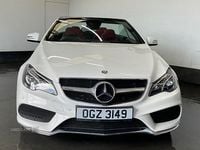 Used Mercedes E200 AMG line 184 HP (135 kW) 2016 White Cabriolet