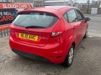 Used Ford Fiesta 95 HP (69 kW) 2010 Red Hatchback