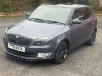 Used Skoda Fabia Monte Carlo 105 HP (77 kW) 2012 Grey Hatchback