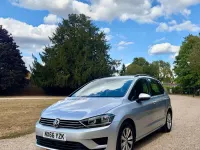 Used VW Golf Sportsvan SE 110 HP (80 kW) 2016 Silver MPV