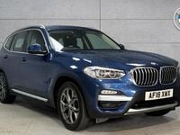 Used BMW X3 xLine 187 HP (137 kW) 2018 Blue SUV