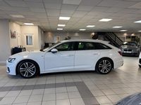 Used Audi A6 S-Line 204 HP (150 kW) 2019 White Estate