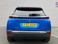 Used Peugeot e-2008 Premium 100 kW (136 HP) 2021 Blue SUV