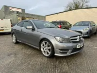 Used Mercedes C250 Sport Edition 201 HP (147 kW) 2015 Silver Coupe