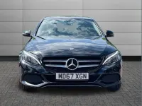 Usado Mercedes C220 170 CV (125 kW) 2017 Negro Berlina