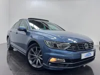 Used VW Passat R-line 2017 Blue Sedan