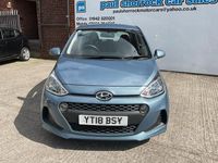 Used Hyundai i10 SE 66 HP (48 kW) 2018 Blue Hatchback