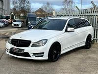 Used Mercedes C250 AMG 2013 White Estate