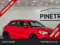 Used Audi A1 S-Line 125 HP (91 kW) 2017 Red Hatchback