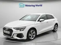 Used Audi A3 Sportback S-Line 204 HP (150 kW) 2022 White Hatchback
