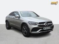 Used Mercedes GLC220 AMG line 194 HP (142 kW) 2020 Silver Coupe