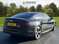Used Audi A5 Black Edition 190 HP (139 kW) 2019 Black Coupe