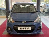 Used Hyundai i10 SE 87 HP (63 kW) 2015 Blue Hatchback
