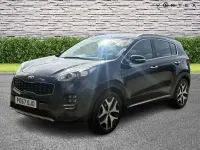 Used Kia Sportage GT-Line 177 HP (130 kW) 2017 Black SUV