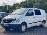 Used Mercedes Vito 95 HP (69 kW) 2010 White Van
