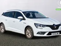 Used Renault Mégane GrandTour Dynamique 110 HP (80 kW) 2018 White Estate