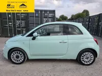 Used Fiat 500 Lounge 85 HP (62 kW) 2015 Green Hatchback