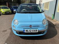 Used Fiat 500 Lounge 69 HP (50 kW) 2012 Blue Hatchback