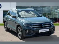 Used VW T-Roc R-line 150 HP (110 kW) 2025 Petrol blue metallic SUV