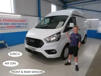 Used Ford Transit Custom Trend 130 HP (95 kW) 2023 White Van