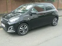 Used Peugeot 108 Allure 82 HP (60 kW) 2017 Black Hatchback