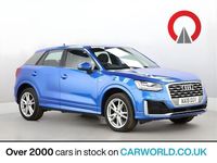 Used Audi Q2 S-Line 150 HP (110 kW) 2019 Blue SUV