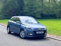 Używany Hyundai i20 SE 84 KM (61 kW) 2017 Niebieski Hatchback