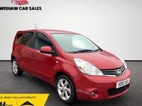Used Nissan Note N-TEC 2010 Red Hatchback