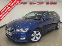 Used Audi A3 Sport 110 HP (80 kW) 2016 Blue Hatchback