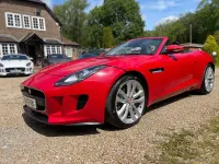 Usado Jaguar F-Type Supercharged 380 HP (279 kW) 2014 Vermelho Cabrios