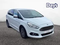 Used Ford S-MAX Titanium 150 HP (110 kW) 2019 White MPV