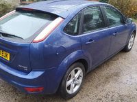 Used Ford Focus Zetec 100 HP (73 kW) 2008 Blue Hatchback
