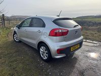 Used Kia Rio 74 HP (54 kW) 2017 Silver Hatchback