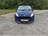 Used Ford Fiesta Sport 75 HP (55 kW) 2015 Blue Hatchback