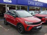 Used Vauxhall Crossland Ultimate 110 HP (80 kW) 2022 Red SUV
