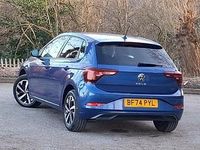 Used VW Polo Match 95 HP (69 kW) 2024 Blue Hatchback