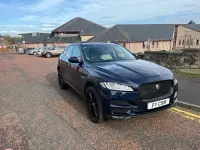 Used Jaguar F-Pace Portfolio 180 HP (132 kW) 2017 Blue SUV