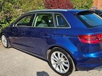 Used Audi A3 Sport 150 HP (110 kW) 2014 Blue Hatchback
