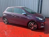 Used Peugeot 108 Allure 82 HP (60 kW) 2014 Mauve/purple Hatchback
