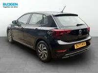Used VW Polo Life 95 HP (69 kW) 2023 Black Hatchback